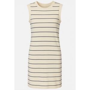 A New Day Sleeveless Striped Tank Dress Medium